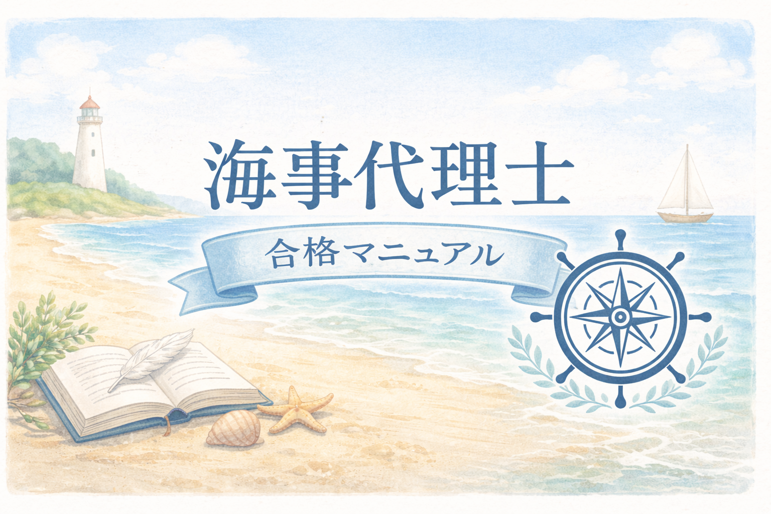 海事代理士 合格マニュアル第9版はおすすめ？実際に使って感じた 